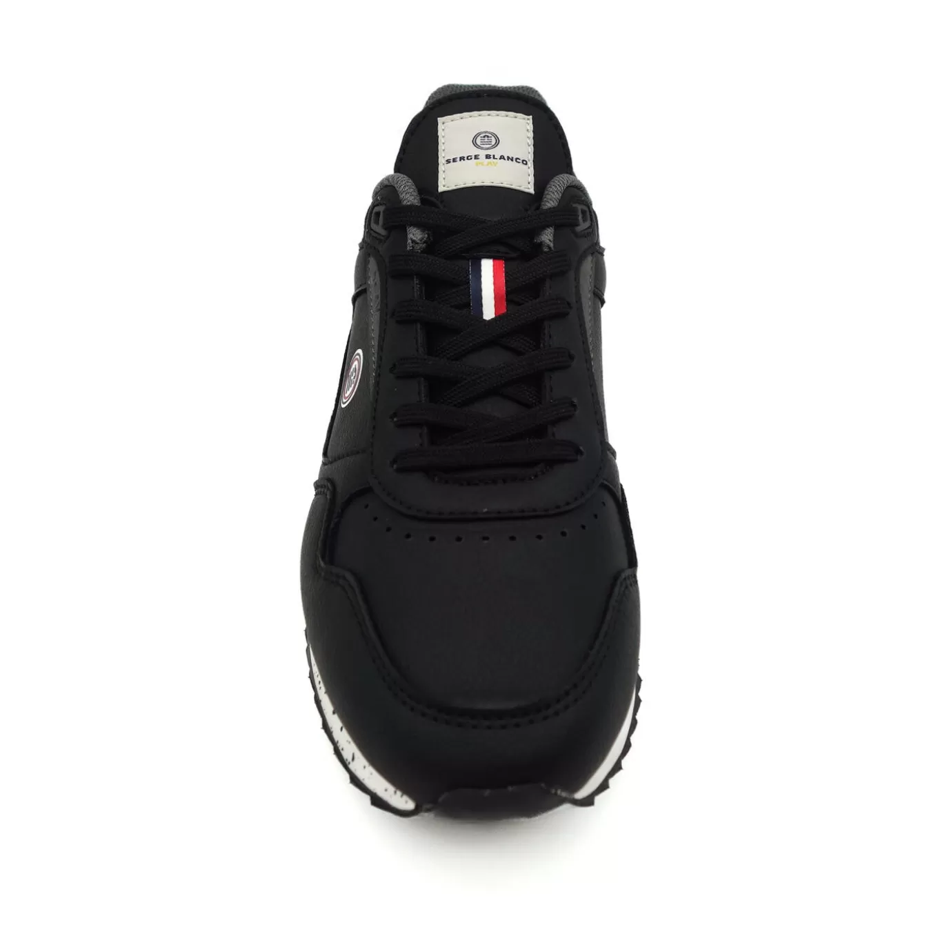 SERGE BLANCO® Chamonix^Black full grain Chamonix sneaker