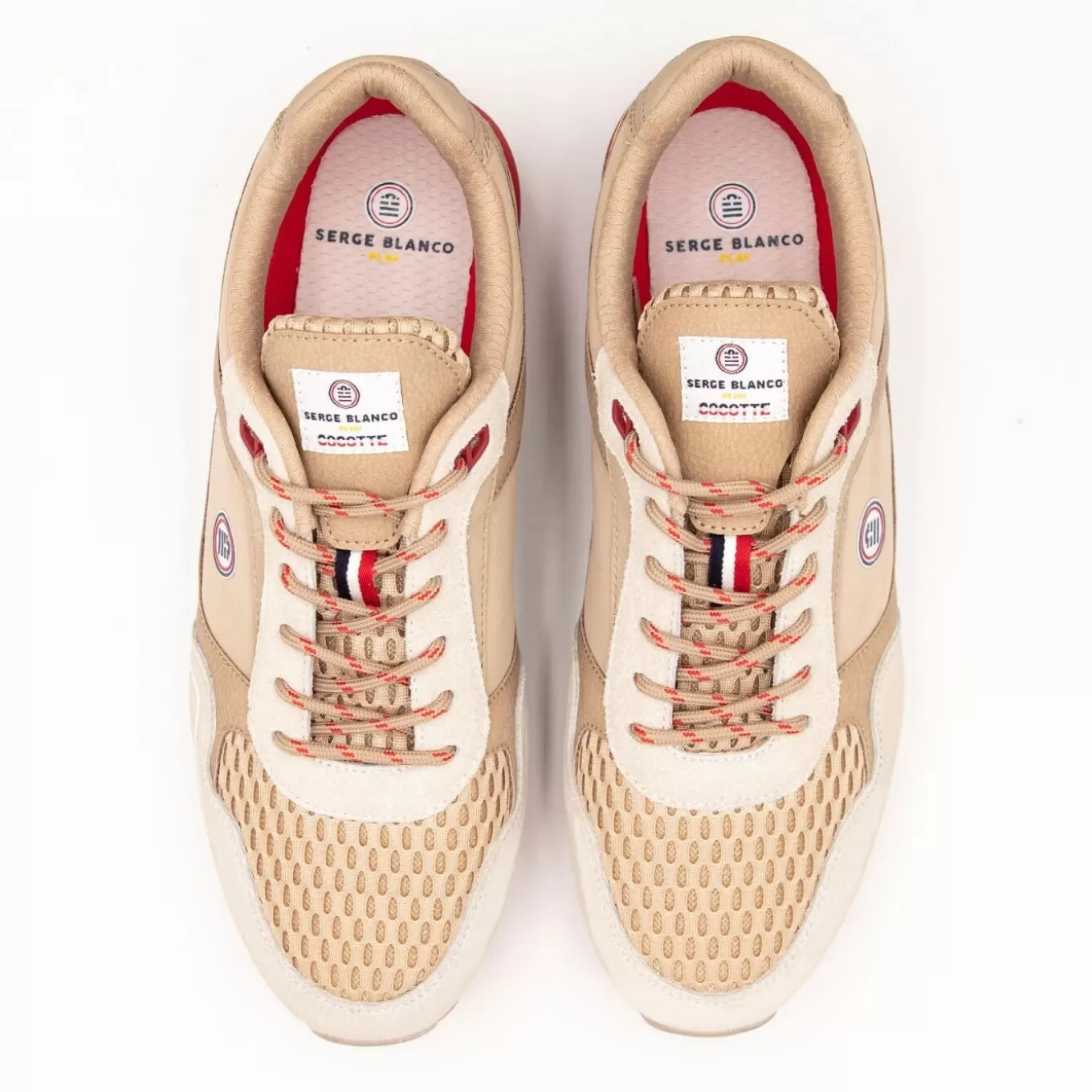 SERGE BLANCO® Sneakers^Chamonix COCOTTE limited edition mottled sneakers