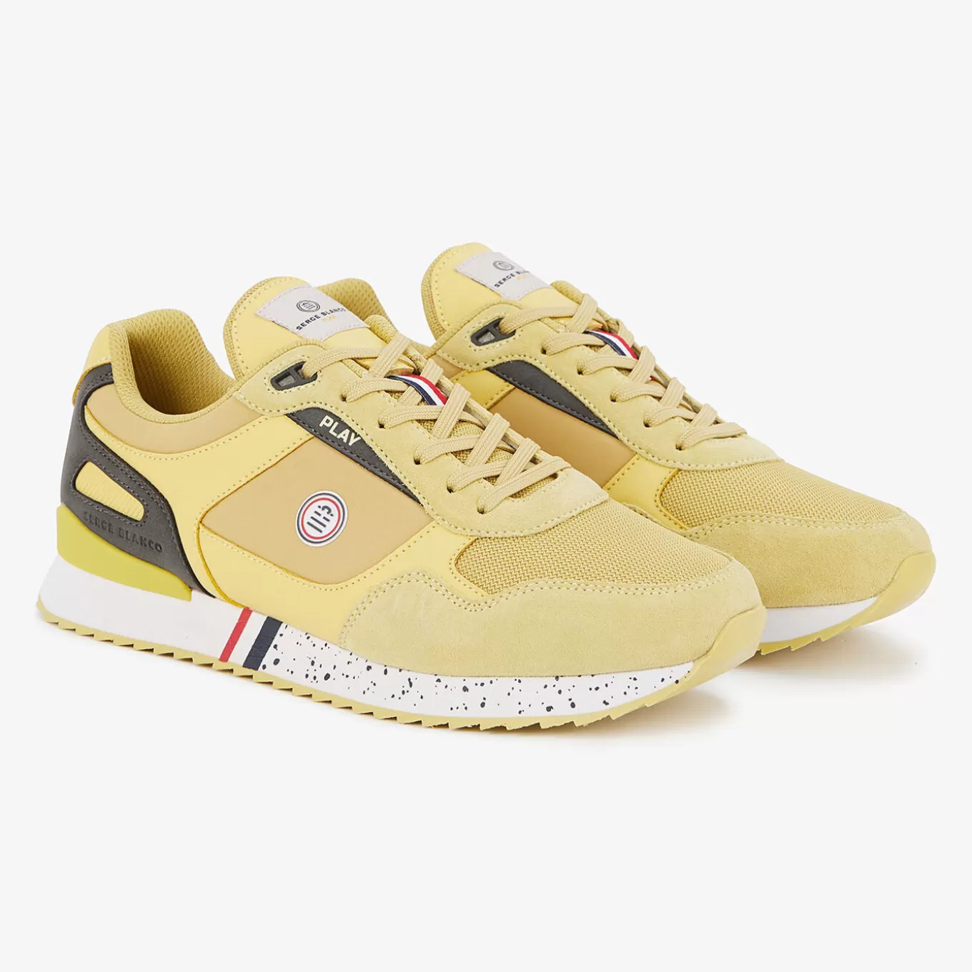 SERGE BLANCO® Sneakers^Chamonix yellow sneaker