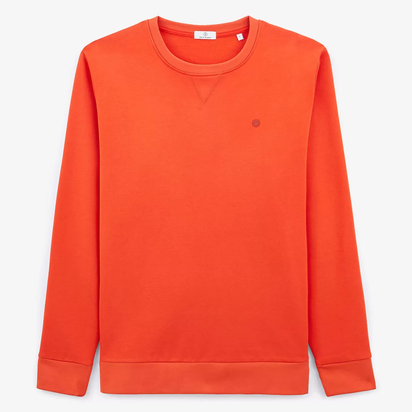 SERGE BLANCO® Sweatshirts^Copper Brushed Fleece Crewneck Sweatshirt