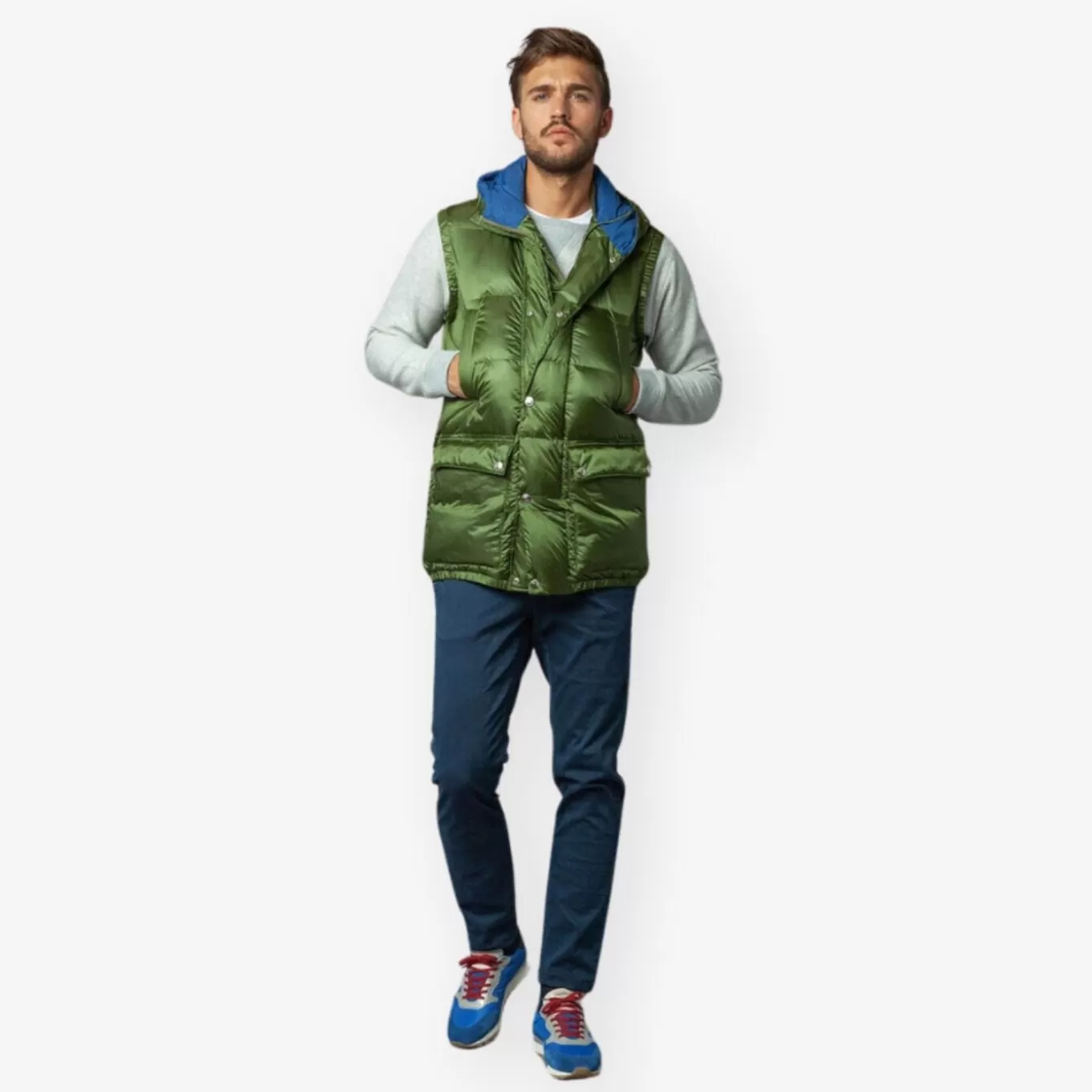 SERGE BLANCO® Coats And Jackets^Gaston quilted down jacket with military hood