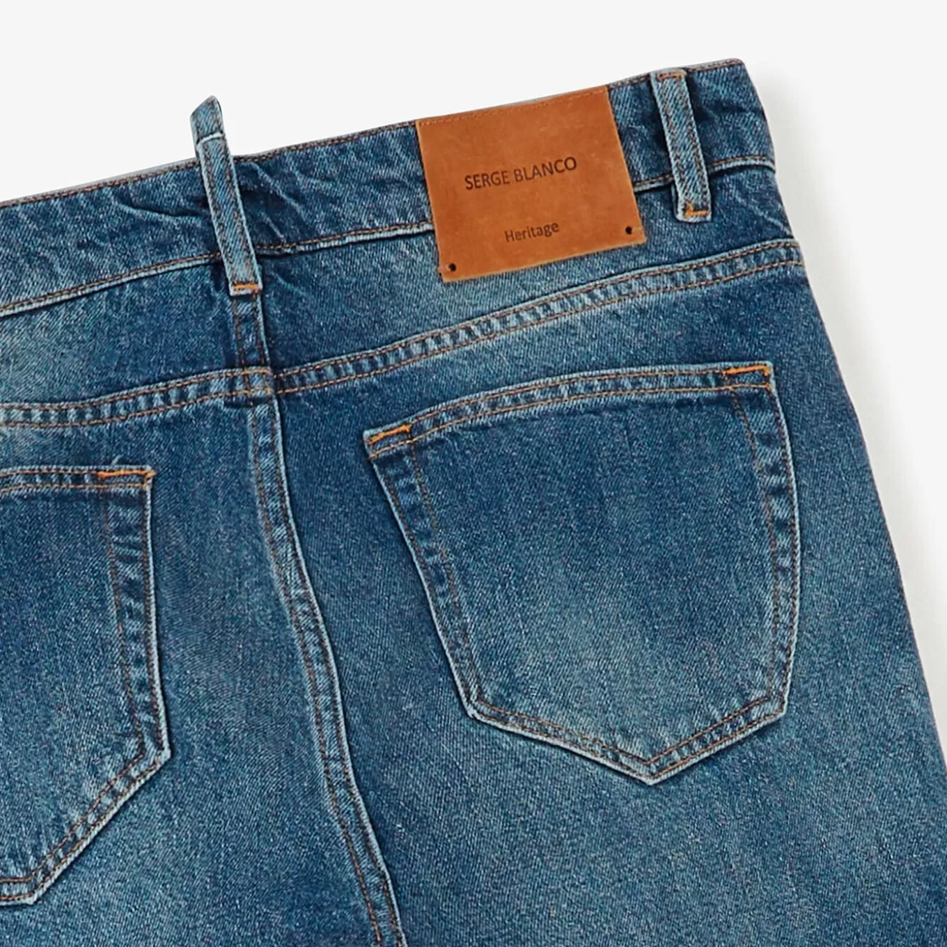 SERGE BLANCO® Pants^Heritage 330 Selvedge Jeans - Tapered Fit