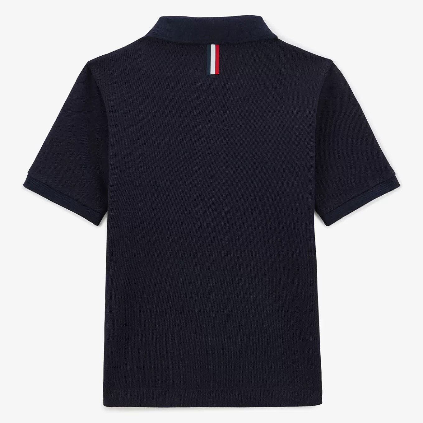 SERGE BLANCO® Polo Shirts^Junior short-sleeved polo shirt in dark blue cotton