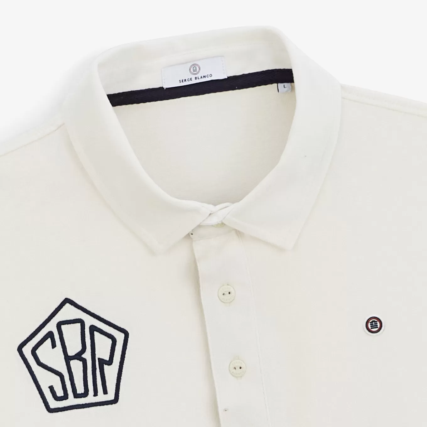 landre_offwhite_rugby_jersey_3.webp SERGE BLANCO® Rugby Jerseys | Polo Shirts^Léandre off-white rugby jersey