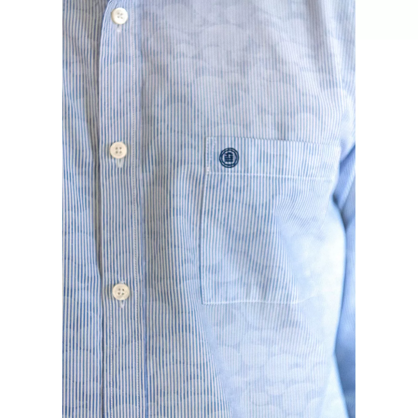 SERGE BLANCO® Shirts^Long sleeve shirt striped fabric