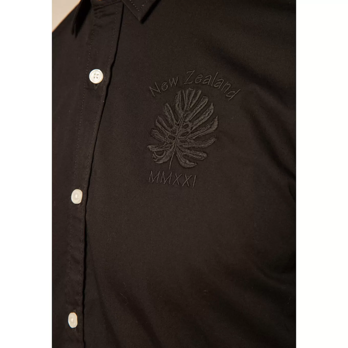 SERGE BLANCO® Shirts^New Zealand Rugby Nation Short Sleeve Shirt - Comfort Fit