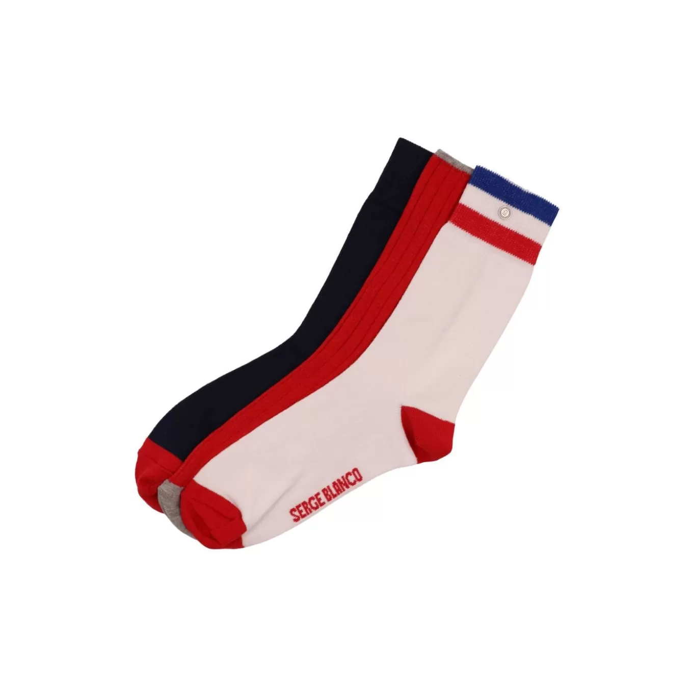 SERGE BLANCO® Underwear^Pack of 3 pairs of multi-colored socks