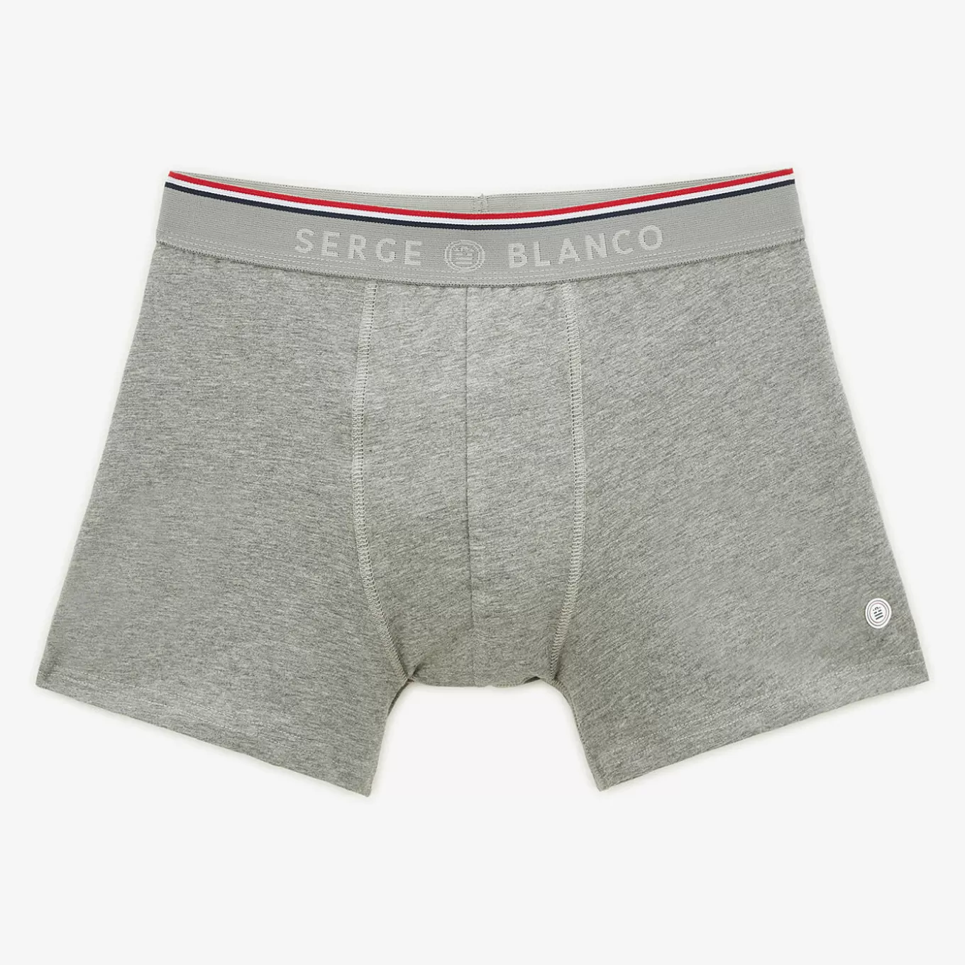 SERGE BLANCO® Underwear^Pack of 4 plain boxers in assorted colors in cotton