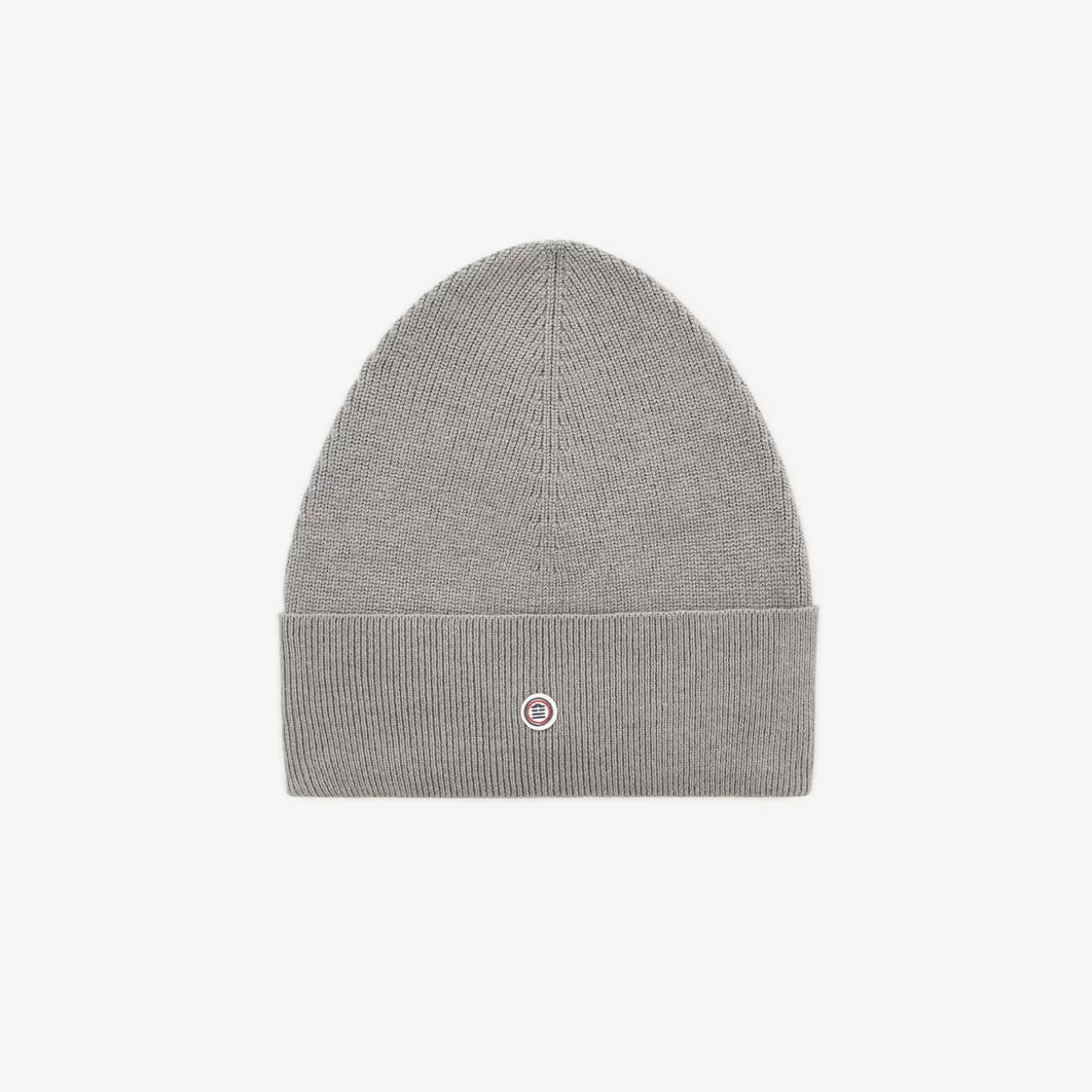 SERGE BLANCO® Hats^Plain steel gray cotton and wool beanie