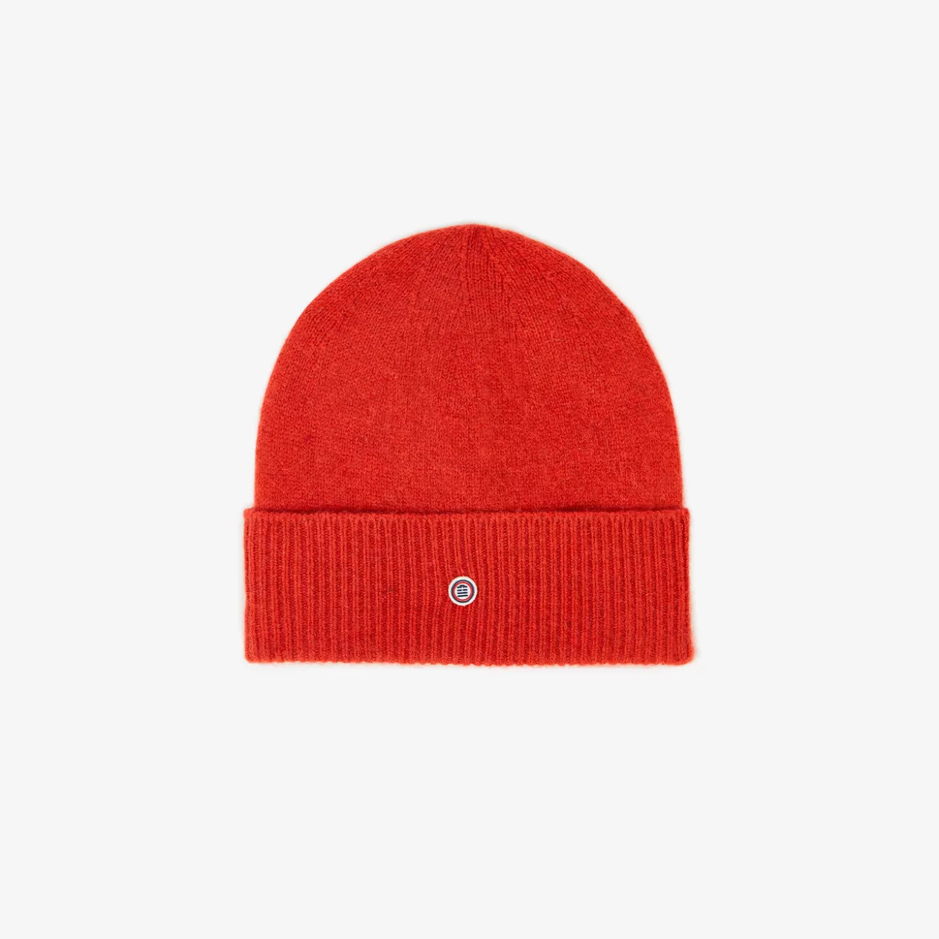 SERGE BLANCO® Hats^Plain woolen hat in mottled orange