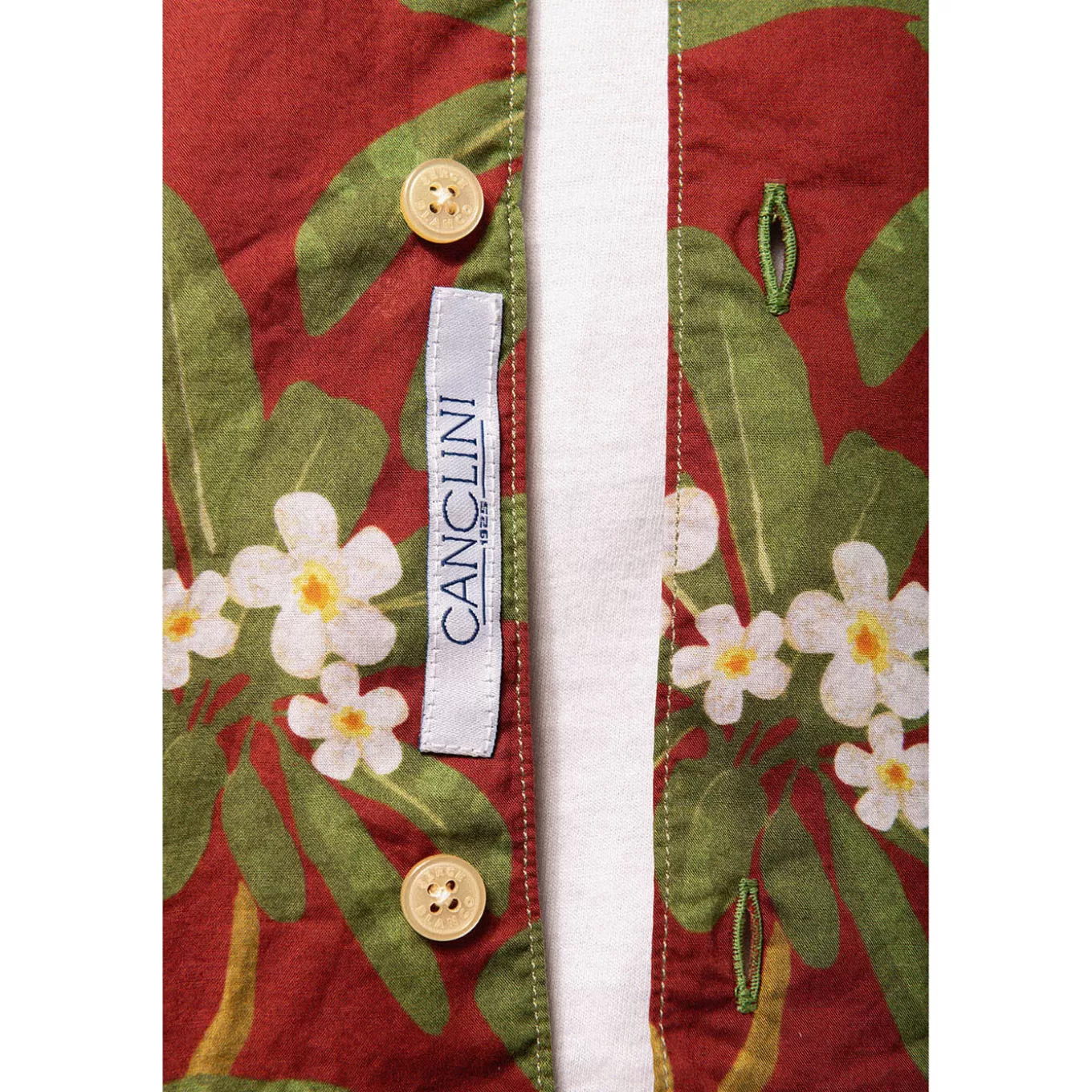 SERGE BLANCO® Shirts^Short Sleeve Shirt With Floral And Gradient Print