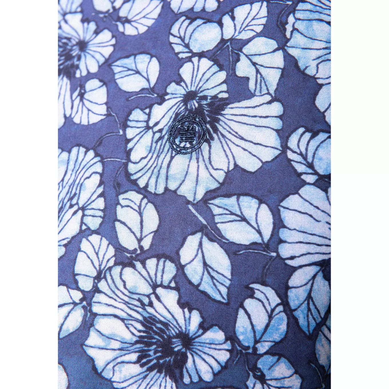 SERGE BLANCO® Shirts^Short Sleeve Shirt With Floral Print Fancy Fabric