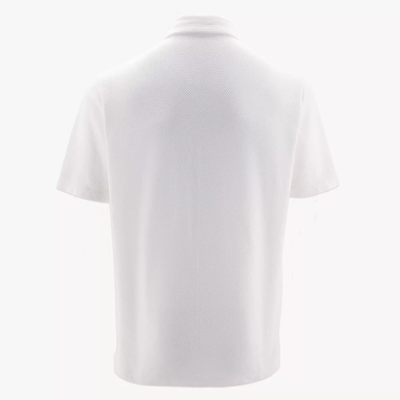 SERGE BLANCO® Polo Shirts^White waffle fabric polo shirt