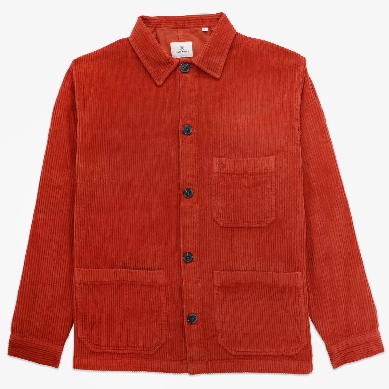 SERGE BLANCO® Overshirts^Wilson Squash Velvet Overshirt
